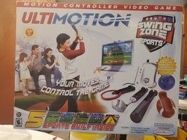 Jakks Pacific Ulti Motion Swing Zone Sports 5 Sports Video Game Wireless Motion - £44.69 GBP