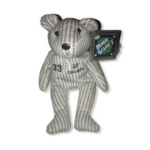 New York Yankees 98 Champs David Wells #33 Salvino’s Bamm Beanos Beanie Bear - £6.41 GBP