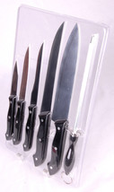 New Knife Set from Omaha Steak Company, 6 Piece Cutlery Set in Box - $14.01