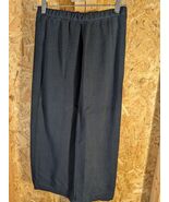 Sarah Arizona Small Black Cotton Knit Long Skirt - $15.24