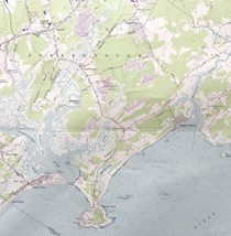Map Prout&#39;s Neck Maine 1978 Topographic Geo Survey 1:24000 27 x 22&quot; TOPO7 - £41.34 GBP