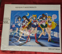 High Quality Wood Products 500pc Sailor Moon Puzzle - £15.16 GBP
