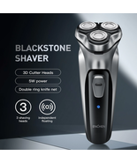 Electrical Rotary Shaver for Men 3D Floating Blade Washable Type-C USB  - £19.32 GBP+