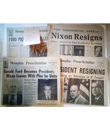 4 Nixon Resigns / Ford Becomes President TN Newspapers - $22.99