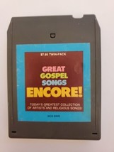 Great Gospel Songs Encore! 8 Track Tape Cartridge Collection Artists Religious - £9.32 GBP