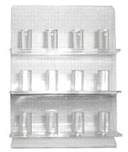 STAND UP COUNTER ACRYLIC RING DISPLAY acyrlic holder NEW rings store rac... - $27.25