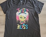 WWE Wrestling ALEXA BLISS Twisted Bliss Female Size LARGE Black T-Shirt - £10.87 GBP