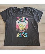 WWE Wrestling ALEXA BLISS Twisted Bliss Female Size LARGE Black T-Shirt - $13.86