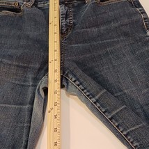 St. John's Bay Quality Apparel Denim Straight Leg Women's Blue Jeans Size 14P image 7