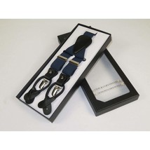 ELEGANT Suspenders Clip on and Button Option for Slacks or Suit Pants Na... - $25.00