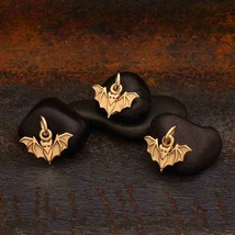 Bronze Mini Bat Charm 12x12mm - $174.03 MXN