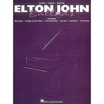 Hal Leonard Elton John Ballads Piano, Vocal, Guitar Songbook - £12.33 GBP