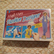 1985 MB Vintage Magic Mary Fashion Designer Magnetic Paper Doll BoxSet - $27.49