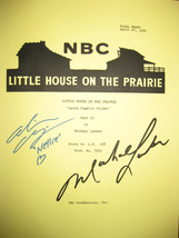 Little House On Prairie Signed TV Script Screenplay Michael Landon Alison Arngri - $16.99