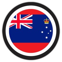 Australia : Gift Coaster Flag Never Underestimate The Power Australian Expat Cou - £3.97 GBP