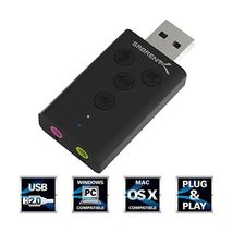 Sabrent Aluminum USB External 3D Stereo Sound Adapter for Windows and Ma... - $28.00