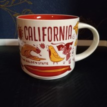 Starbucks Been There California CA The Golden State You Are Here Coffee Mug Cup - £8.21 GBP