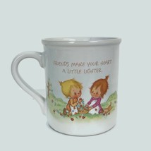 Vintage 1983 Hallmark Betsey Clark Mug Mates Coffee Cup Mug Friendship Rainbow - £9.56 GBP