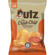 Utz Potato Chips "The Crab Chip", 4-Pack 7.75 oz. Family Size Bags - $35.59