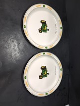 John Deere Salad Plates, Gibson Lunch Plates, Set of 2 Nothing Runs Like... - $19.80