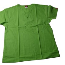 Dickies Green Scrub Top XS Unisex Pocket Flaw - £7.86 GBP