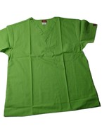 Dickies Green Scrub Top XS Unisex Pocket Flaw - £7.83 GBP