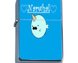 Narwhals D9 Flip Top Dual Torch Lighter Wind Resistant - $16.78