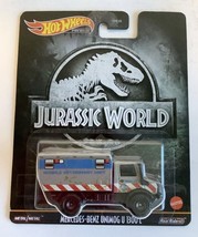 NEW Hot Wheels Premium Jurassic World MERCEDES-BENZ UNIMOG U 1300 L 1:64... - £9.55 GBP