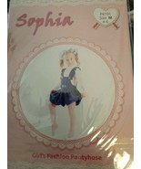 Sophia Girl&#39;s Fashion Pantyhose P8101 Size M 4-6 White - $13.49 CAD