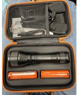 OrcaTorch D710 3000 Lumens Dive Light with 2 Batteries - $181.26 CAD