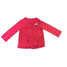 New Carters Pink Girls Infant baby Size 12 months Pink Cardigan snap up ... - £10.16 GBP