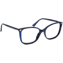Gucci Women&#39;s Eyeglasses GG0026O 005 Blue Velvet Square Frame Italy 53[]... - £199.21 GBP