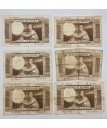 Lot of 6 Spain 100 Pesetas Notes Romero La Fuensanta Circulated Banknotes - $35.05 CAD