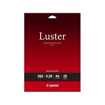 Canon A4 Pro Luster Photo Paper (Pack of 20)  - $32.00