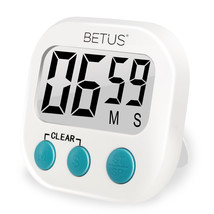 Betus Digital Kitchen Timer - Big Digits, Simple Operation and Loud Alarm - £6.86 GBP