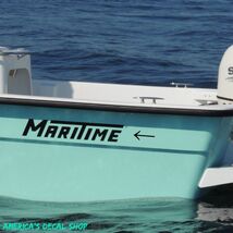 OEM Maritime Vintage Boat Yacht Decals (Set Of 2) New Oracle Universal 24” - $29.69