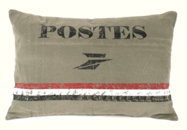 Postes decorative pillow in distressed  finish - 23 inch - £27.96 GBP