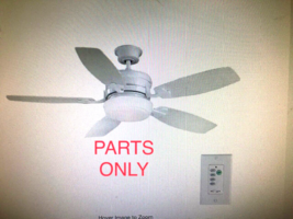 PARTS ONLY for Molique 54 in. Indoor/Outdoor White Ceiling Fan - $8.90+