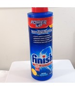 Finish Power up Booster Agent Powder Lemon Dishwasher boosting action USED - $40.00