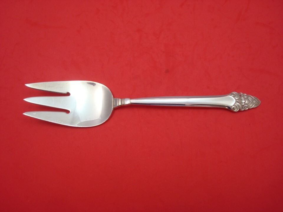 Sovereign Old by Gorham Sterling Silver Cold Meat Fork 3-Tine 8 1/2&quot; Ser... - $157.41