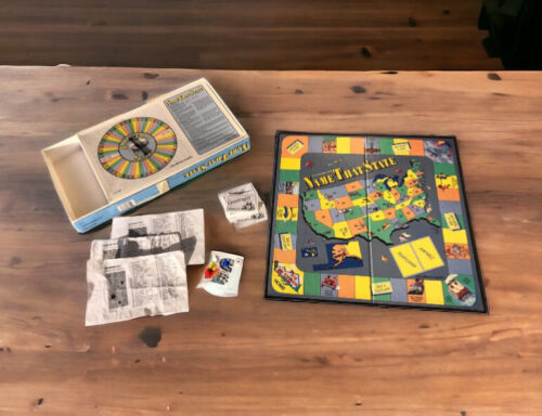 NAME THAT STATE Homeschool  Educational Board Game U.S. Geography Complete 1988 - £17.98 GBP