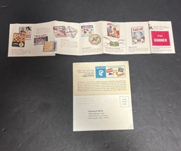 Kohner Bros General Mills Toy Game Print Advertising Warranty Registrati... - £7.09 GBP