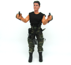 M &amp; C 12&quot; Military Soldier GI Action Figure with Gear and Weapons 1:6 Scale - £14.23 GBP