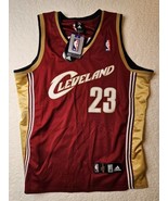 Adidas Cleveland Cavaliers Lebron James #23 Jersey Men's 48 NBA Authentics NWT - $138.59
