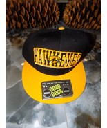 NCAA Iowa Hawkeyes Black &amp; Gold Snap Back Hat NEW - £22.96 GBP