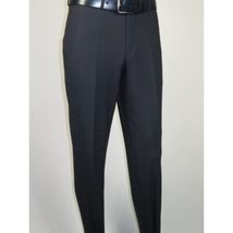Men Suit BERLUSCONI Turkey Italian Wool 180's Single Breasted 623-03 Navy Plaid image 12