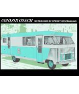 CONDOR COACH MOTORHOME MANUALs 355pgs w/ RV Furnace AC Frig &amp; Heater Ser... - $33.49 CAD