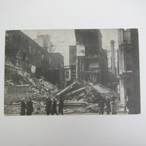 Postcard 1913 Dayton Ohio Flood Photo Between Third &amp; Fourth St. Antique... - £15.65 GBP