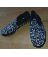 UNDERGROUND ENGLAND LADIES BLK/WHITE CANVAS SNEAKERS-5 (UNDERGROUND 3 )-... - $20.46 CAD