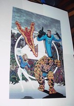 Fantastic Four Poster #30 Origin of Marvel George Perez Hulk Quasar Movie MCU - £23.59 GBP